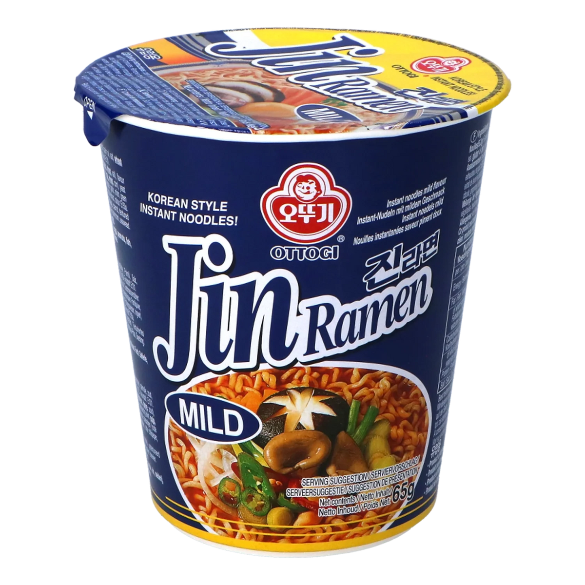 OTTOGI JIN Ramen Cup Mild 65G