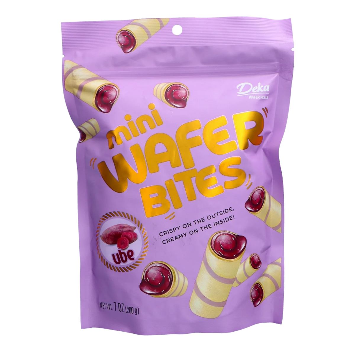 Deka Mini Wafer Bites UBE 200G