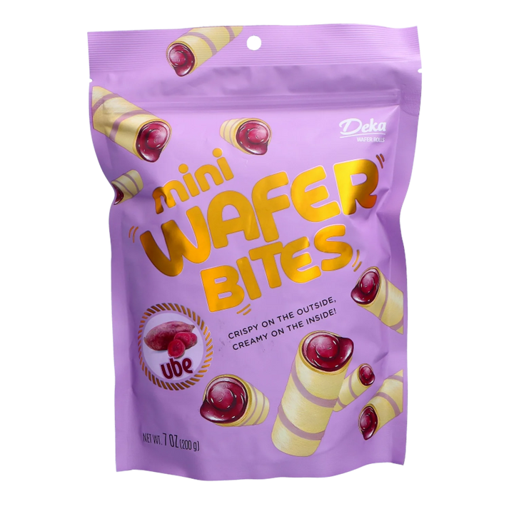 Deka Mini Wafer Bites UBE 200G