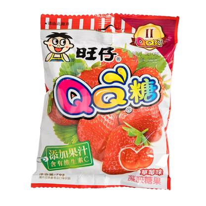 WANT WANT QQ Gummy Candy Strawberry 70G
