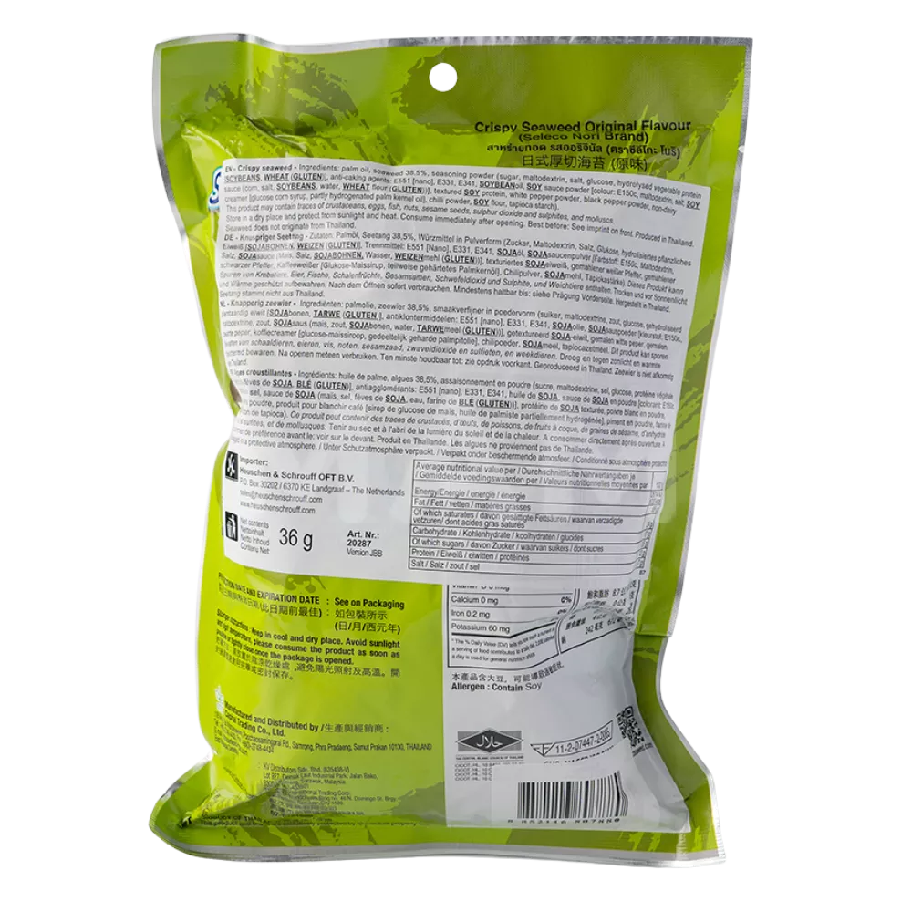 SELECO Nori Original Seetangsnack 36G