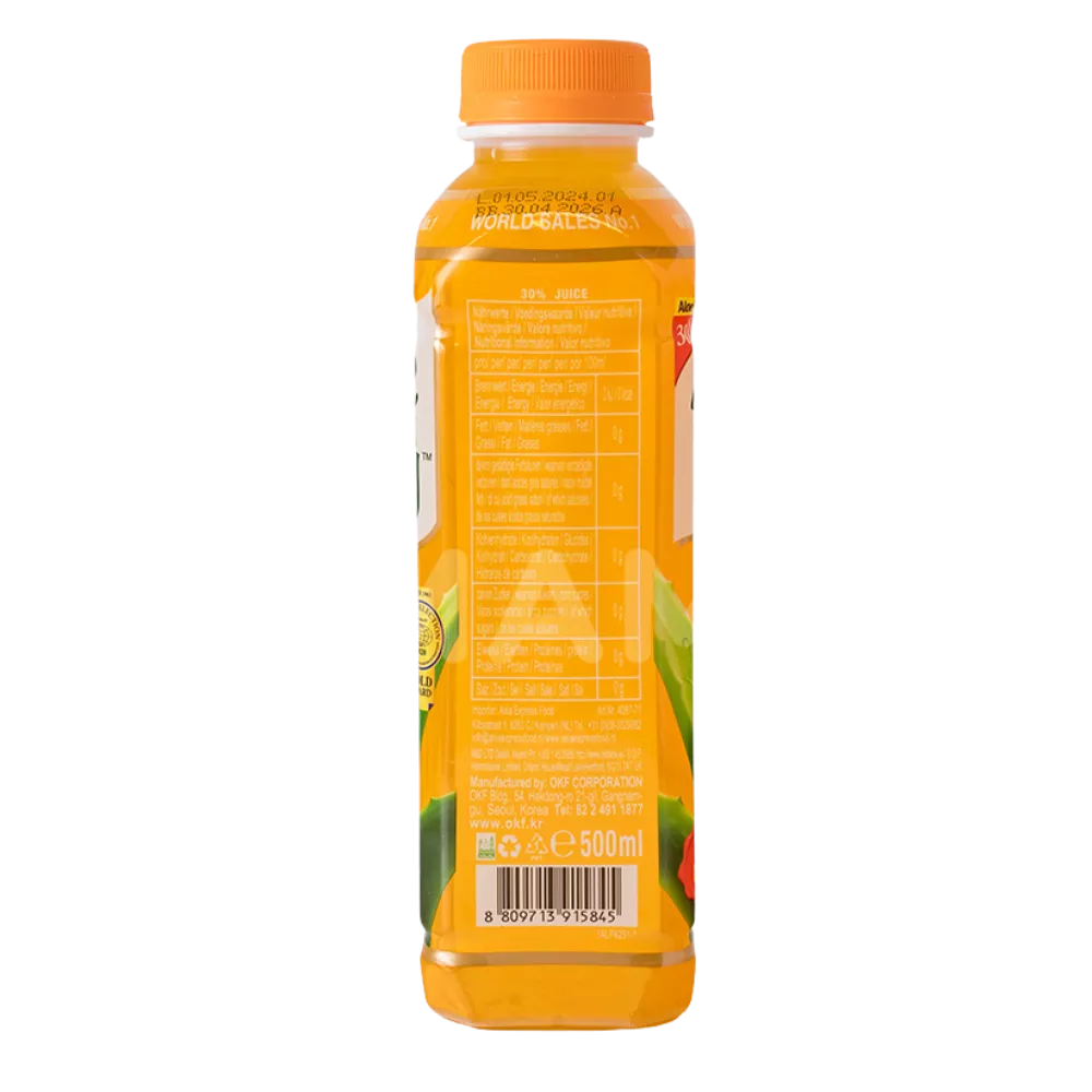 OKF Aloe Vera Getränk Mango 500ML