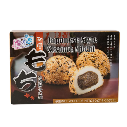 Y&L Mochi Reiskuchen Sesam Pk 210G