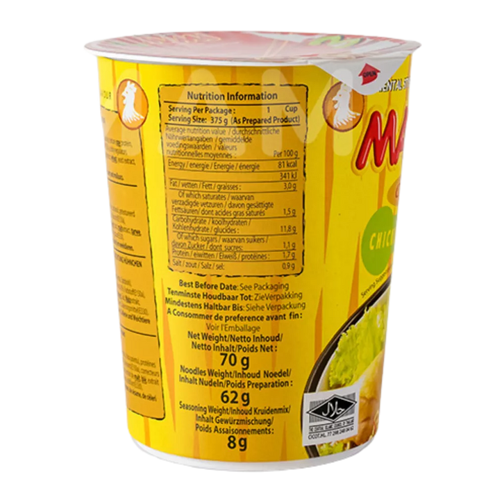 MAMA Instant Nudeln Chicken Cup 70G