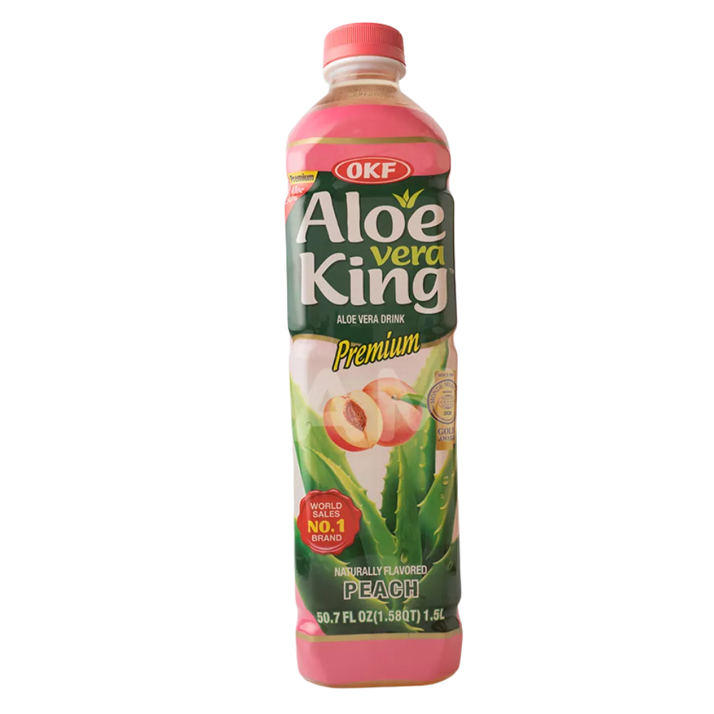 OKF Aloe Vera Getränk Pfirsich 1,5L