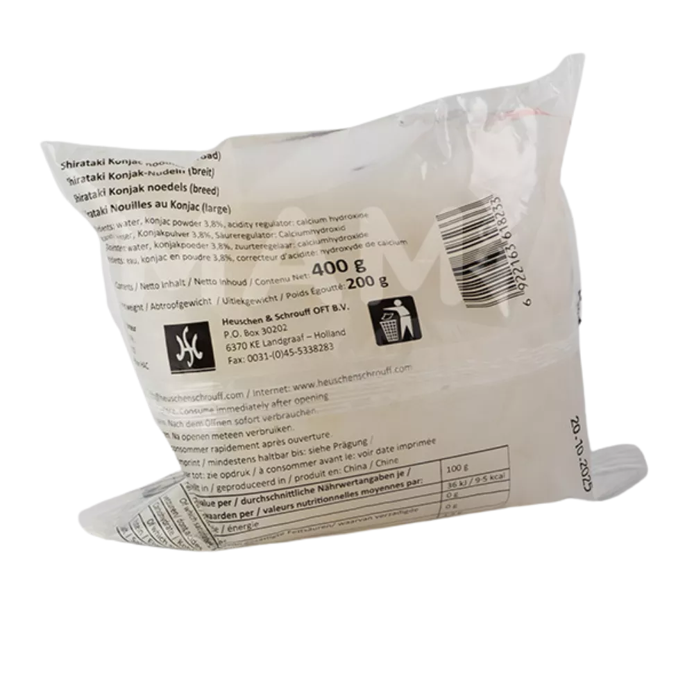 CITYAROMA Shirataki Udon Nudeln Breit 400G