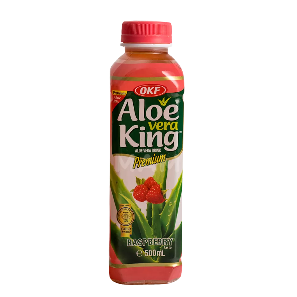 OKF Aloe Vera Getränk Himbeere 500ML