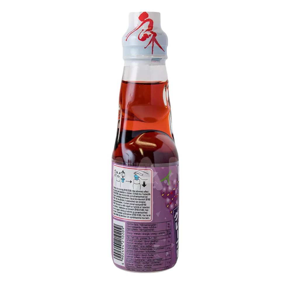 HATAKOSEN Ramune Grape 200ML