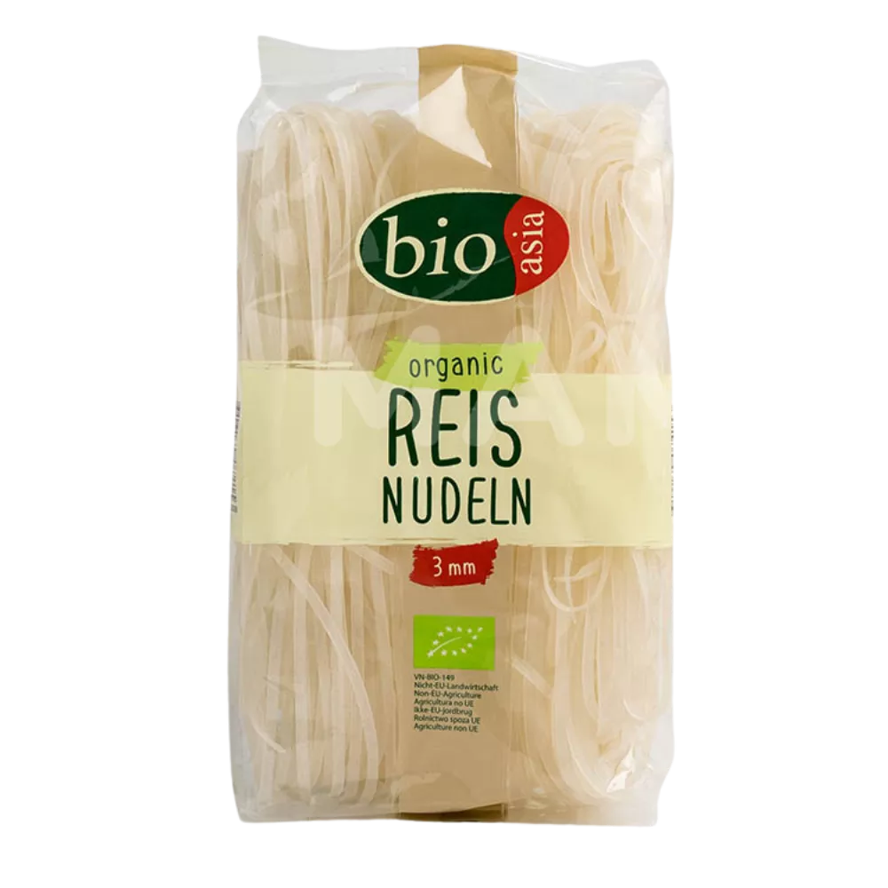 BIOASIA Organic Reisnudeln (3mm) 200G