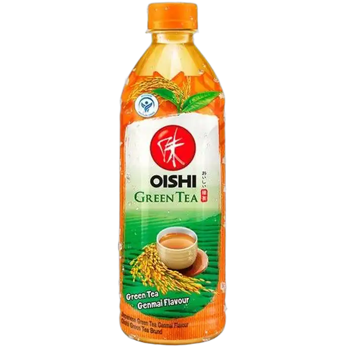 OISHI Grüner Tee mit Braunem Reis Genmai 500ML