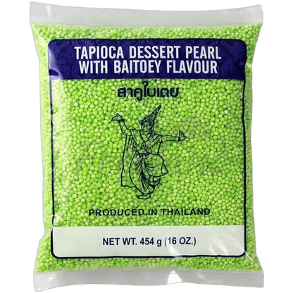 THAI DANCER Tapiokaperlen Baitoey grün 454G