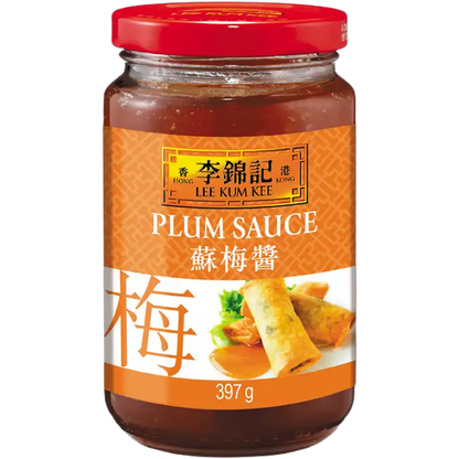 LKK Plum Sauce Pflaumensauce Gl 397G