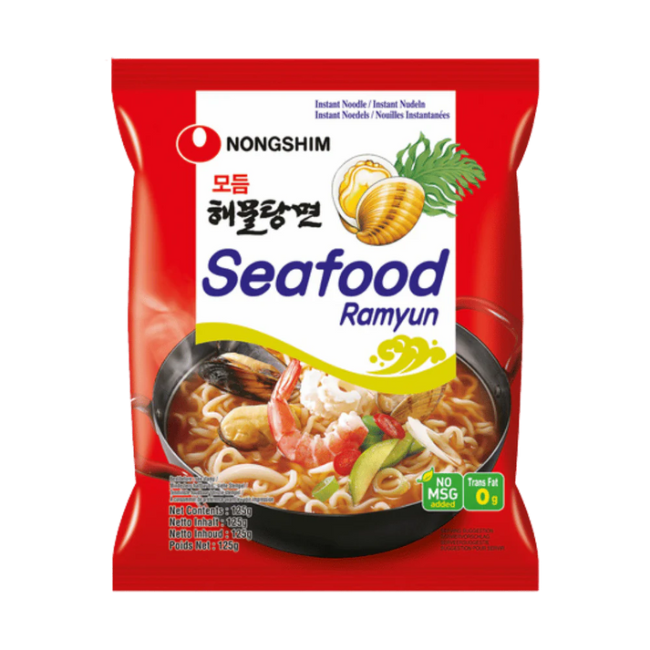 NONGSHIM Instant Nudeln Seafood Ramyun 125G
