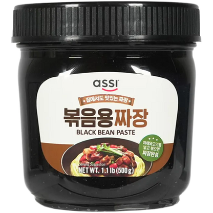 ASSI Black Bean Paste 500G – Koreanische schwarze Bohnenpaste