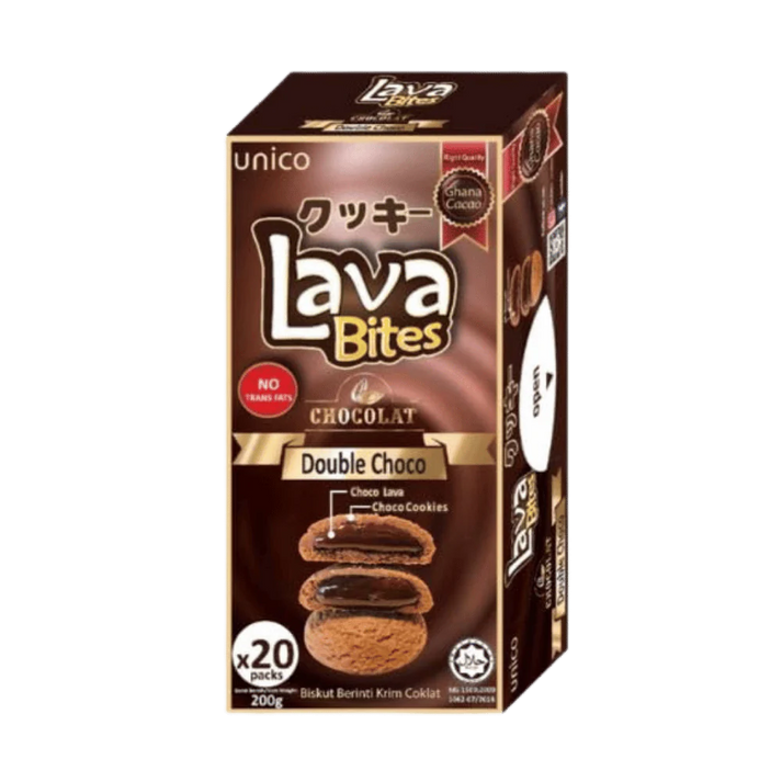 MY Lava Bites Cookies Double Choco 200G