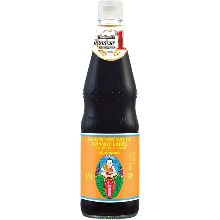 HEALTHY BOY Black Soy Sauce Orange Label 700ML