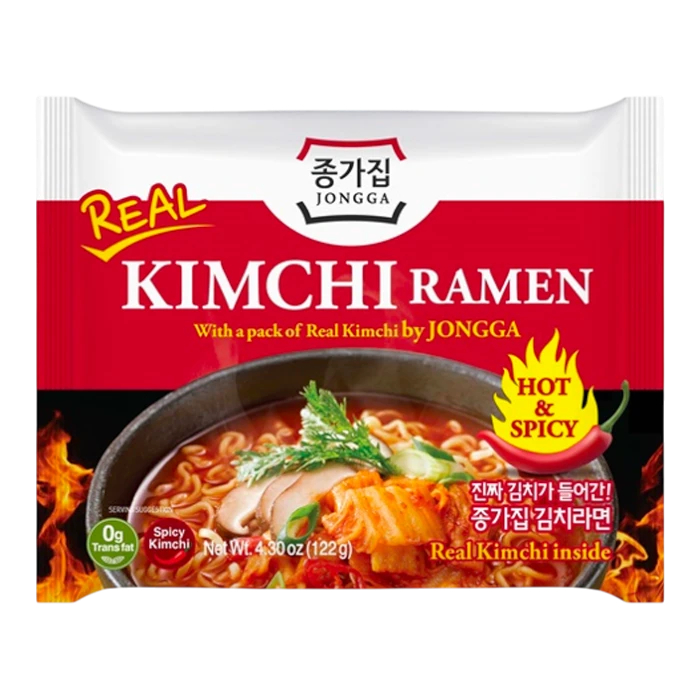 JONGGA Instant Nudeln Kimchi 122G