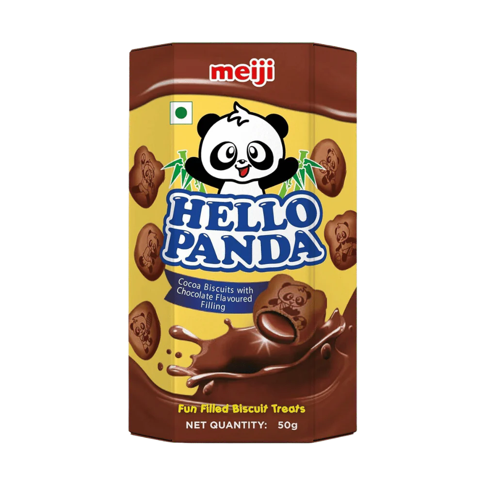MEIJI Hello Panda Double Choco 50G