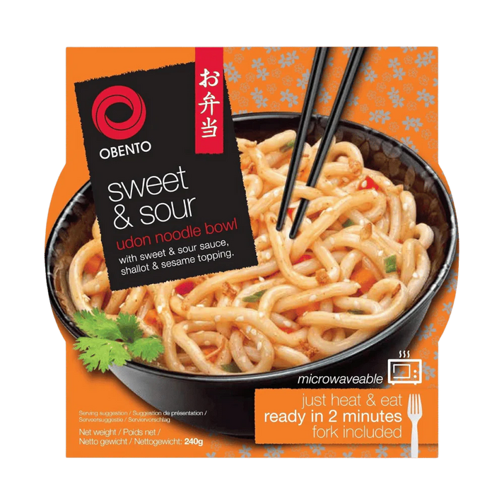 OBENTO Udon Noodle Bowl Süß-sauer  240G