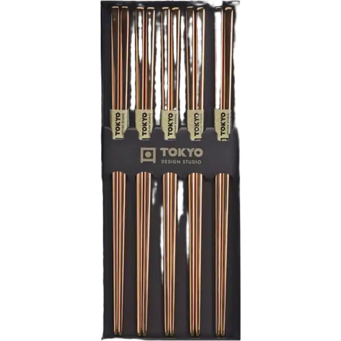 TOKYO DESIGN Stainless Steel Chopsticks rosegold