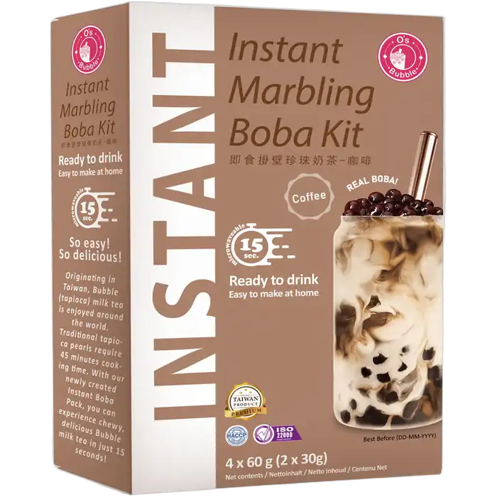 O's Bubble Instant Boba Coffee  240G