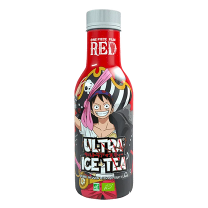 ULTRA ICE TEA BIO One Piece RED Luffy 500ML Bio Eistee
