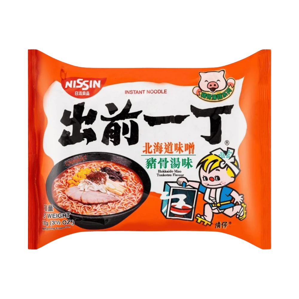 NISSIN Demae Ramen Hokk. Miso Tonkotsu 100G