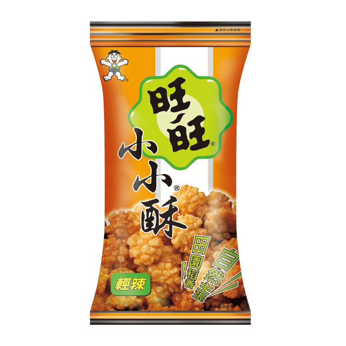 WANT WANT Mini Fried Crackers Chilli(oran.)60G