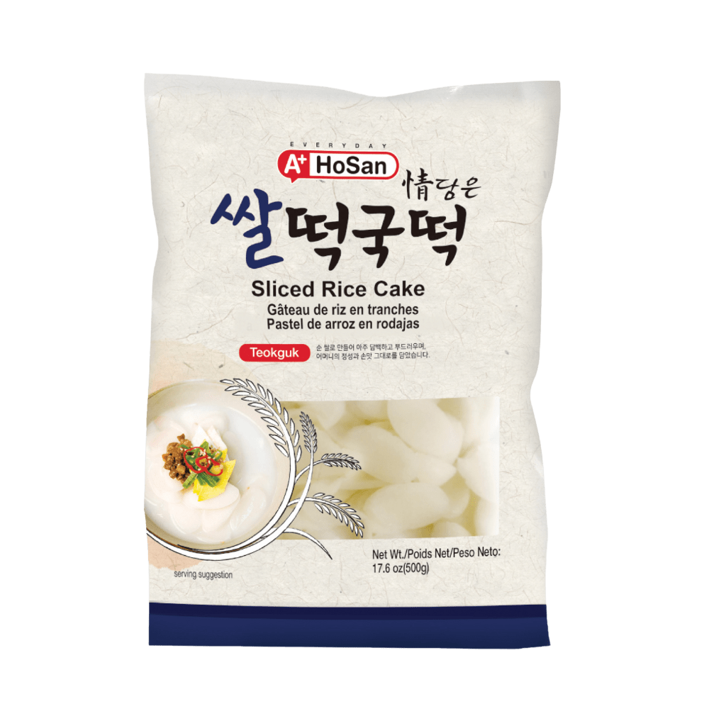 A+ HoSan Sliced RiceCake Reiskuchen Teoguk 500G