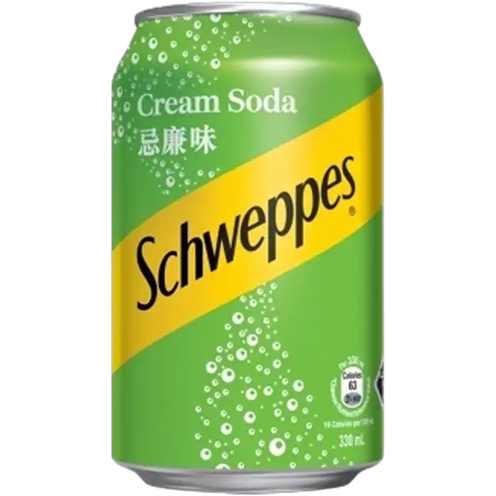 SCHWEPPES Cream Soda Dose-Softdrink 330ML