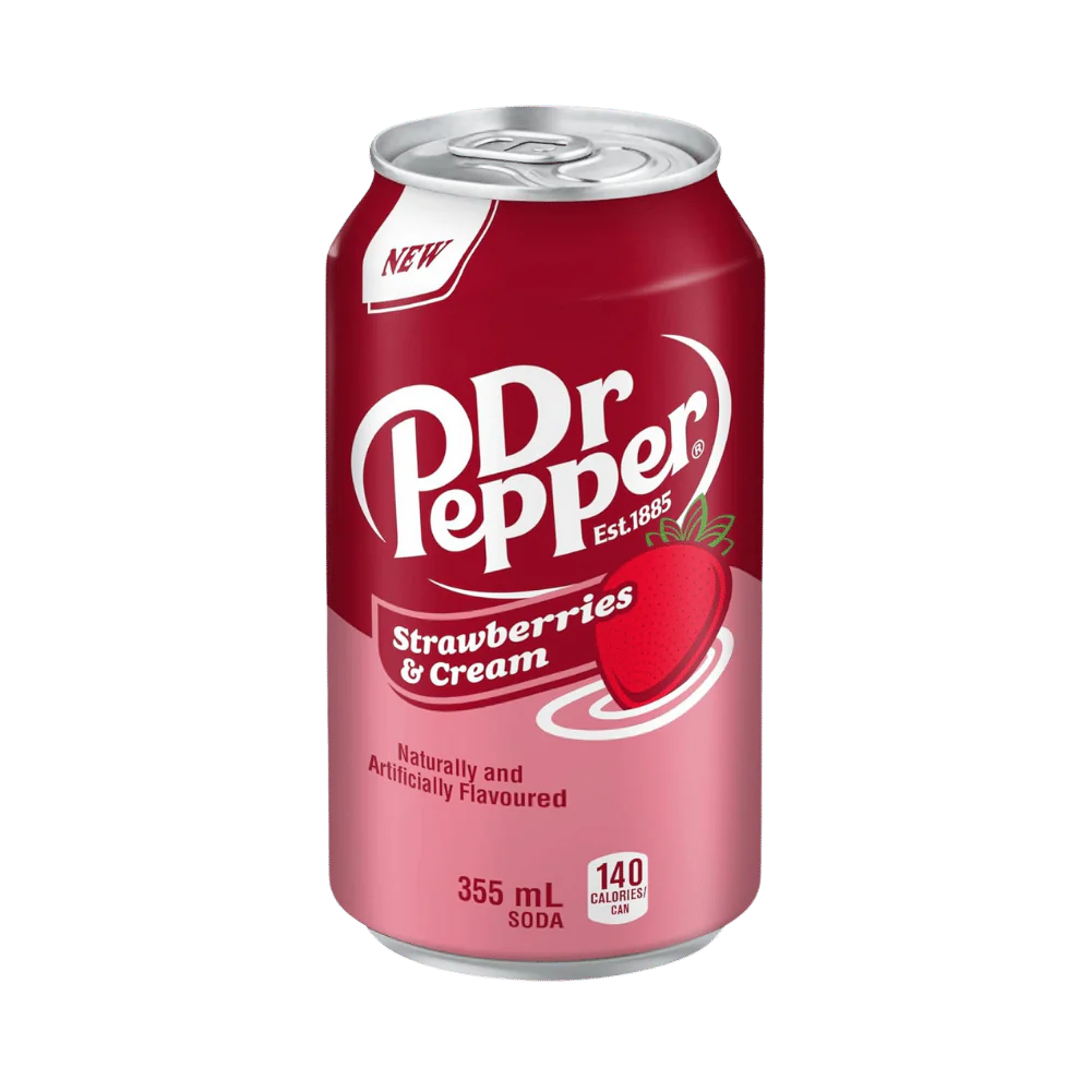 Dr. Pepper Strawberry & Cream 355ML