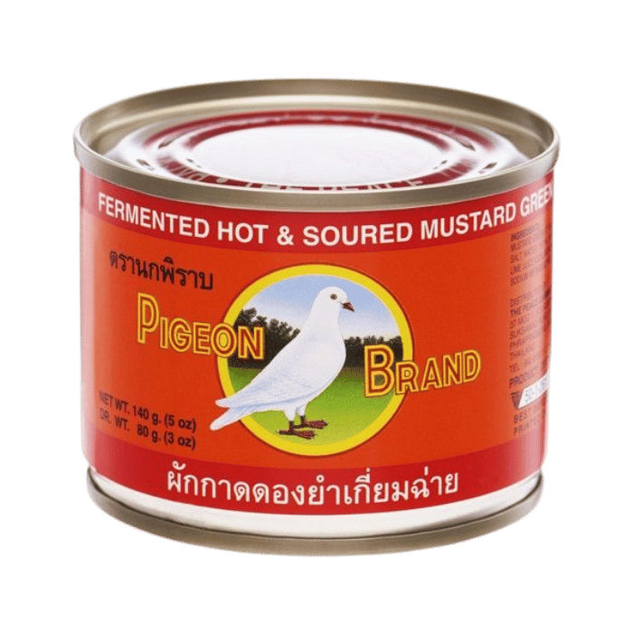 PIGEON BRAND Pickled Hot&Sour Mustard 140G
