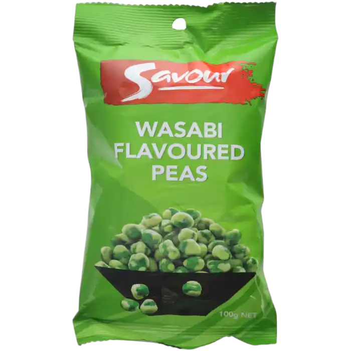 SAVOUR Wasabi Flav. Peas Erbsen m. Wasabi 100G