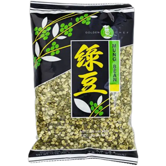GOLDEN CHEF Mungbohnen Split Btl 400G