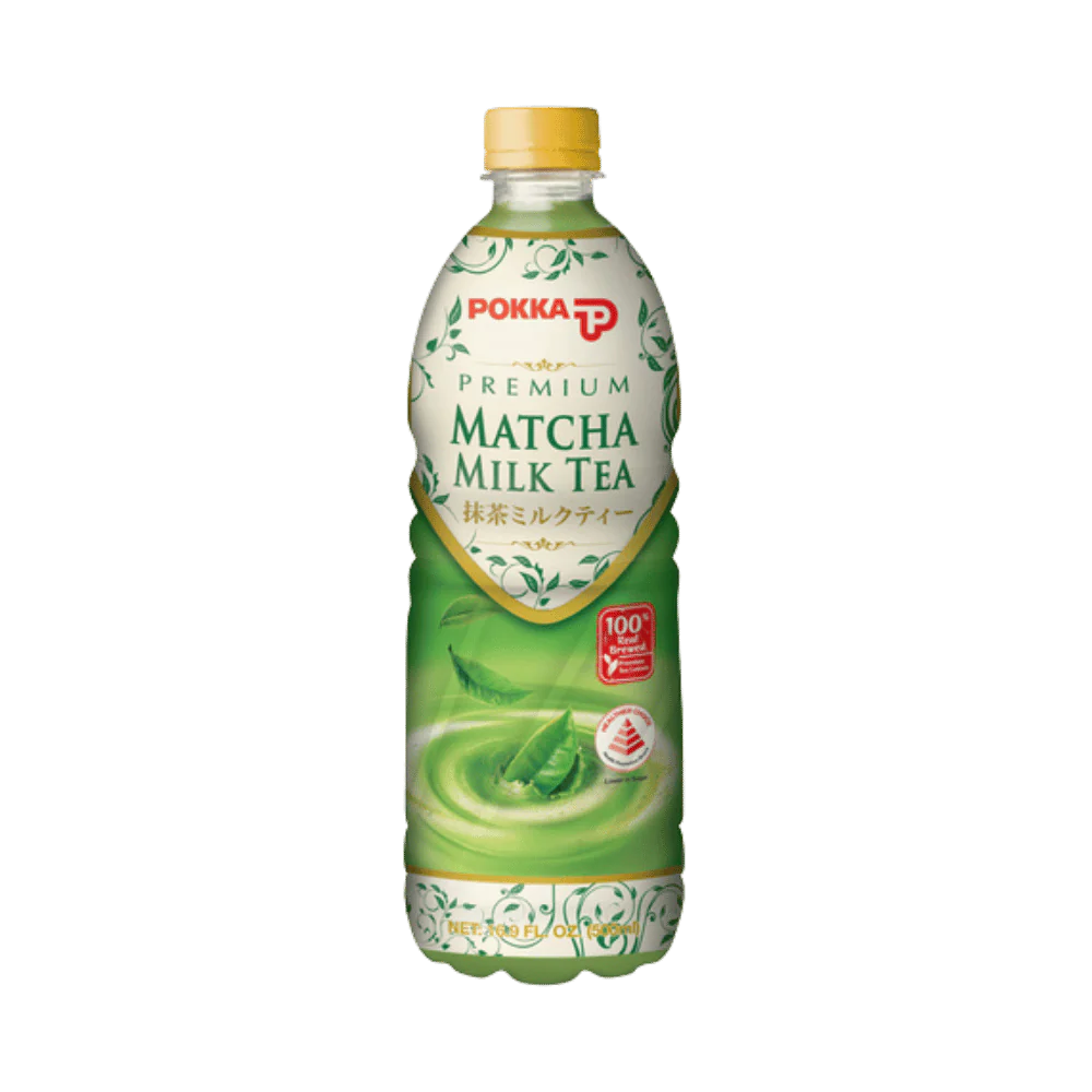 POKKA Matcha Milchtee Matcha Milk Tea 500ML