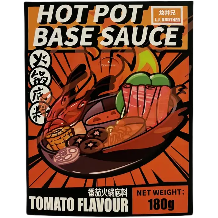 LJ BROTHER HOTPOT BASE Tomato Flavor 180G