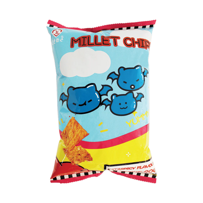 TOKIMEKI Millet Crisps Hot&Spicy  Hirsesnack 90G
