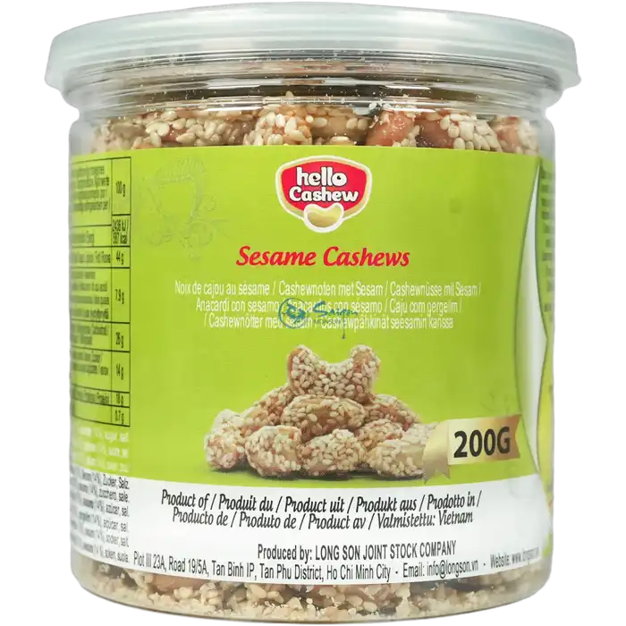 HELLO CASHEW Cashews Geröstet u. Gesalzen 200G