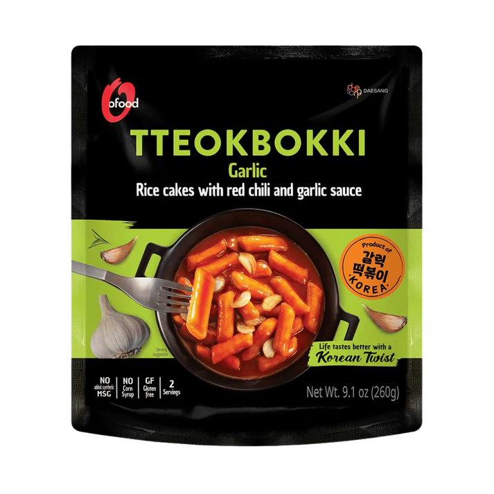 OFOOD Tteokbokki Chilli & Knoblauchsauce 260G