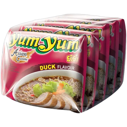 YUM YUM Instant Nudeln Ente Bag 5x60G