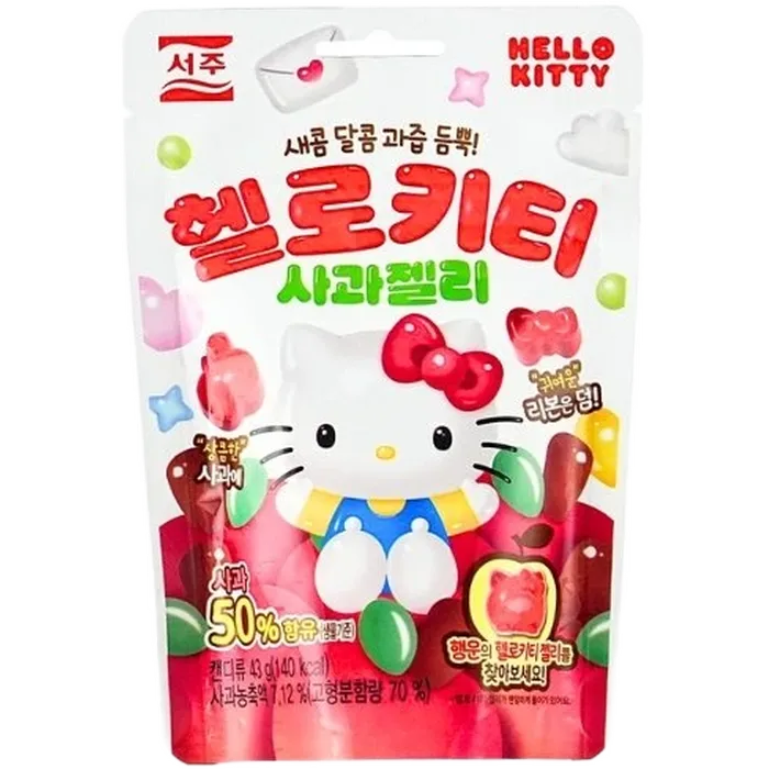 SEOJU Hello Kitty Apple Gummy 43G