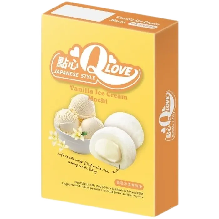 QLOVE  Mochi Vanilla Ice Cream 180G