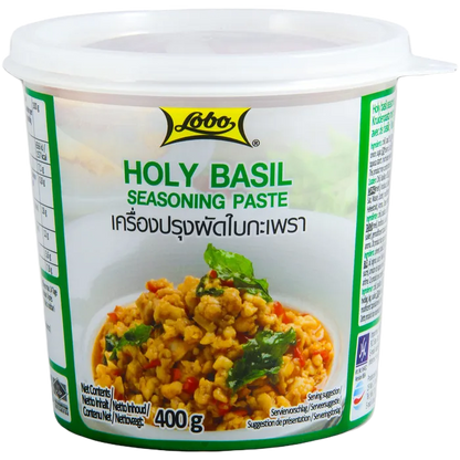 LOBO Pad Ka Prao Würzpaste 400G – Thai Holy Basil Seasoning Paste
