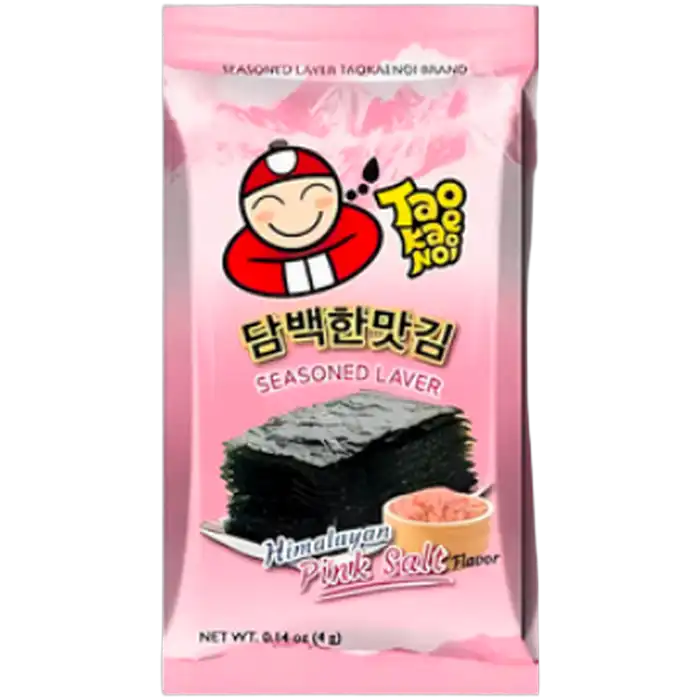 TAOKAENOI Roasted Seaweed Himalayan Pink Salt 6G