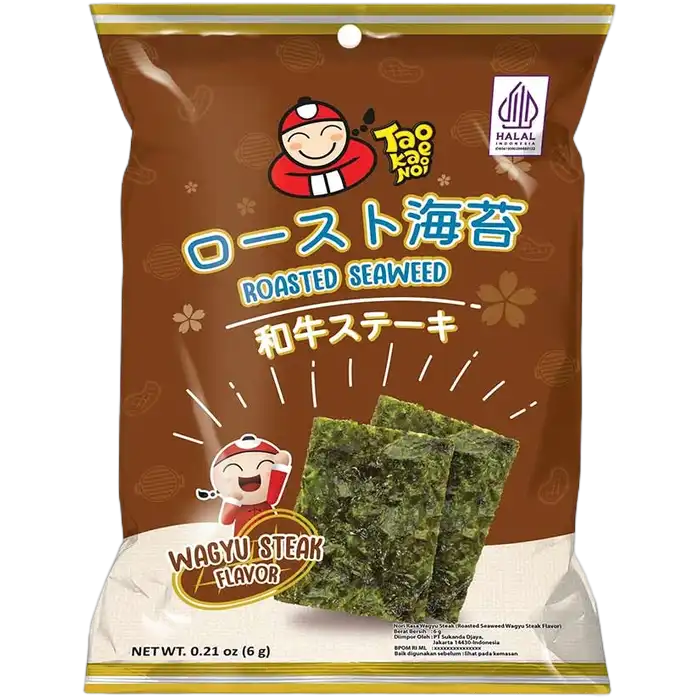 TAOKAENOI Roasted Seaweed Wagyu Steak 6G