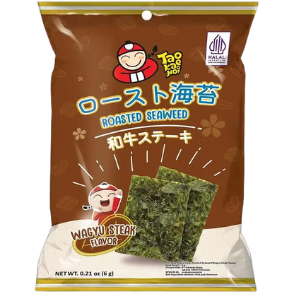 TAOKAENOI Roasted Seaweed Wagyu Steak 6G