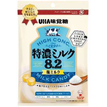 UHA Mikakuto Tokuno Milk Candy Salted 75G – Japanische Milchbonbons