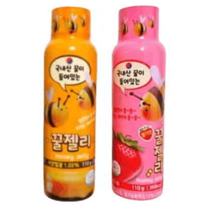 Honey Jelly Original & Strawberry 110G – Erdbeer-Honig Jelly Snack