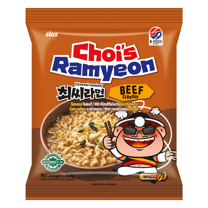 CHOI'S Instant Ramyeon Beef 113G