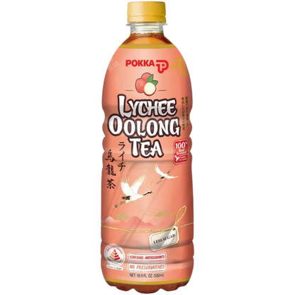 POKKA Eistee Lychee Oolong 500ML Asiatischer Litschi Oolong Eistee